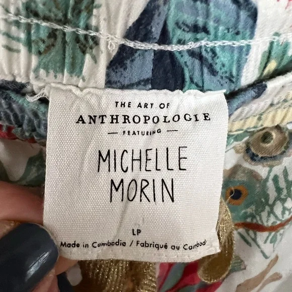 Anthropologie Multicolor Floral Pajama Set - Picture 4 of 15